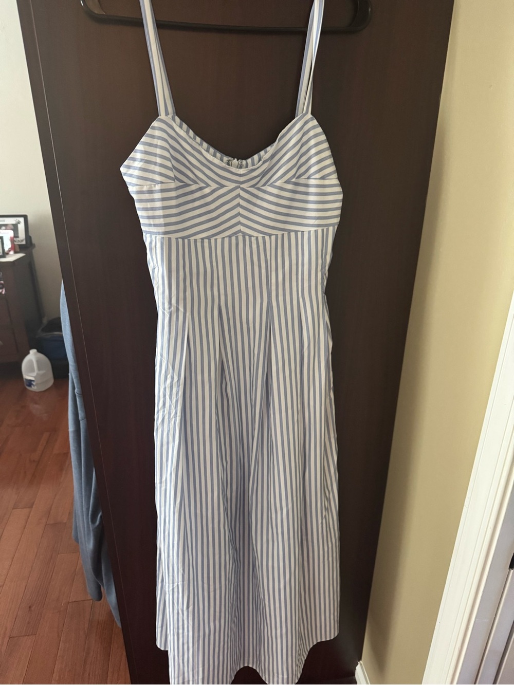 Altar'd State Blue and White Striped Maxi Dress Size Medium - Picture 2 of 3